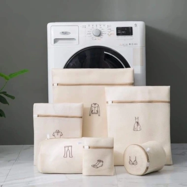 SET 6 Túi giặt máy giặt 3 lớp bảo vệ quần áo, đồ lót - Giá chỉ 98.900₫