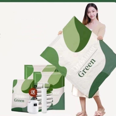 Set 6 Túi Hút Chân Không + Bơm Điện – Tiết Kiệm Diện Tích, Bảo Quản Quần Áo Sạch Sẽ 9