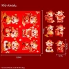 Set 60 thẻ gắn kẹo năm mới cho bé - Thần Tài hoạt hình, trang trí bánh, quà tặng Tết 2.026 giá ưu đãi 22.040₫ 8