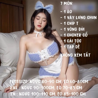 Set 7 Món Cosplay Hầu Gái Tạp Dề Thiết Kế Đẹp Giá Ưu Đãi 135k MAINIA STORE 4
