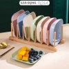 Set 8 đĩa nhựa lúa mạch vuông đựng hoa quả, thực phẩm 4 nông 4 sâu giảm giá 18% chỉ 14.499 VND