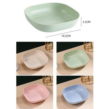 Set 8 đĩa nhựa lúa mạch vuông đựng hoa quả, thực phẩm 4 nông 4 sâu giảm giá 18% chỉ 14.499 VND 5 Set 8 đĩa nhựa lúa mạch vuông đựng hoa quả, thực phẩm 4 nông 4 sâu giảm giá 18% chỉ 14.499 VND 5