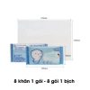 Set 8 Gói Khăn Giấy Ướt Mini Bỏ Túi Tiện Lợi - Khăn ướt trẻ em, lau tay đa năng 4