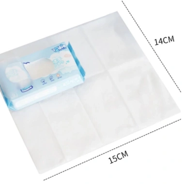 Set 8 Gói Khăn Giấy Ướt Mini Bỏ Túi Tiện Lợi - Khăn ướt trẻ em, lau tay đa năng