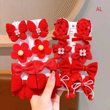 Sét 8 kẹp đỏ đối xứng cho bé - Đồ chơi an toàn, phát triển tay, giảm giá 22% chỉ 50.000₫ 4