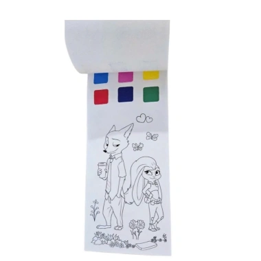 Set 8 Tranh Tô Màu Zootopia Thỏ và Cáo - Size To Giá Ưu Đãi 22.000₫ 3