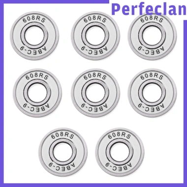 Set 8 Vòng Bi ABEC-9 608RS 8mm Chuyên Dụng Cho Ván Trượt - Giá Ưu Đãi 75.600₫