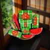 Set 9 Đồ Decor Giấy Bánh Chưng, Bánh Tét, Dưa Hấu - Trang trí Tết, Giá 59.000₫ 2