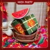Set 9 Mô Hình Bánh Chưng, Bánh Tét, Dưa Hấu Giấy Cứng - Tiểu Cảnh Trang Trí Tết 2.026 Giá Ưu Đãi 21.900 VND 2