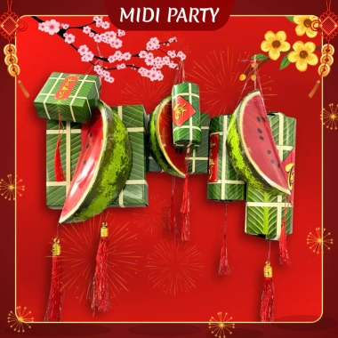 Set 9 Mô Hình Bánh Chưng, Bánh Tét, Dưa Hấu Giấy Cứng - Tiểu Cảnh Trang Trí Tết 2.026 Giá Ưu Đãi 21.900 VND 9 Set 9 Mô Hình Bánh Chưng, Bánh Tét, Dưa Hấu Giấy Cứng - Tiểu Cảnh Trang Trí Tết 2.026 Giá Ưu Đãi 21.900 VND 9