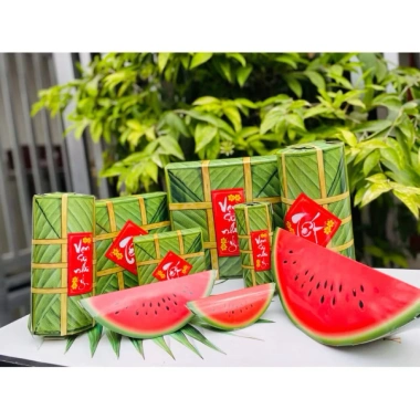 Set 9 món bánh giò dưa trang trí Tết, decor ngày lễ - Giá chỉ 20.000đ, giảm còn 25.600đ