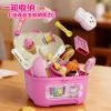 Set 9 món tặng - Đồ chơi bánh pudding dâu tây nhập vai giáo dục trẻ, giảm 20% 2