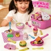 Set 9 món tặng - Đồ chơi bánh pudding dâu tây nhập vai giáo dục trẻ, giảm 20% 3