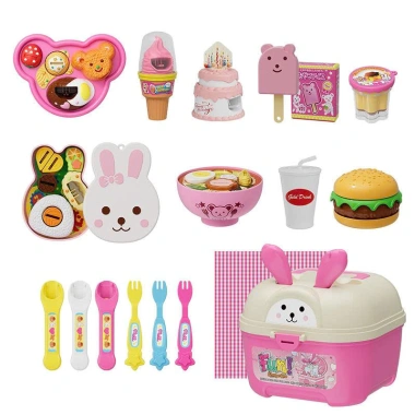 Set 9 món tặng - Đồ chơi bánh pudding dâu tây nhập vai giáo dục trẻ, giảm 20%