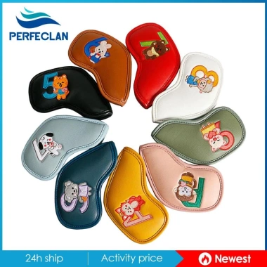 Set 9 Vỏ Bọc Đầu Gậy Golf Thể Thao Ngoài Trời - Bảo Vệ Đầu Gậy Chắc Chắn, Giá Ưu Đãi 444.400 VND