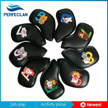 Set 9 Vỏ Bọc Đầu Gậy Golf Thể Thao Ngoài Trời - Bảo Vệ Đầu Gậy Chắc Chắn, Giá Ưu Đãi 444.400 VND