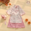Set áo dài bé Diên Niên, quần dài nhung chéo Be Sáng ống đứng COCANDY Q4.411 – 189.000₫ 10