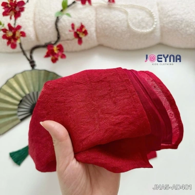 Set Áo Dài Bé Gái Lụa Gấm Diễm Xuân - Lụa Cao Cấp, Xinh Xắn, 405.000 VNĐ 6