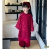 Set áo dài cách tân bé gái – áo dài 2 lớp + quần lụa, giá chỉ 50.000₫