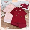 Set áo dài cách tân Châu Sa cho bé gái lễ tết - Giá ưu đãi 159.900 VNĐ