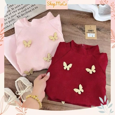 Set áo dài cách tân Châu Sa cho bé gái lễ tết - Giá ưu đãi 159.900 VNĐ 5