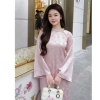 Set áo dài gấm xương mùa Tết kèm quần dài SZE - Giá chỉ 120.000đ, giảm tới 25% 3