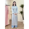 Set áo dài gấm xương mùa Tết kèm quần dài SZE - Giá chỉ 120.000đ, giảm tới 25% 10