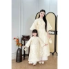 Sét áo dài mẹ bé loại 1, tơ thêu 4 tà, đẹp Tết 2.026 - Giá chỉ 98.000 VND