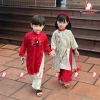 Set Áo dài Tết Bé Trai và Bé Gái Cát Tường - SUCHIN KIDS Giá chỉ 98.000₫