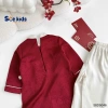 Set Áo Dài Tết Cách Tân Bé Trai Họa Tiết In Chìm - Tặng Ngọc Bội, Size 8‑28kg 8