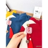 Set áo dài trai Tết sum vầy kèm mấn bé giá ưu đãi 119.000đ 3