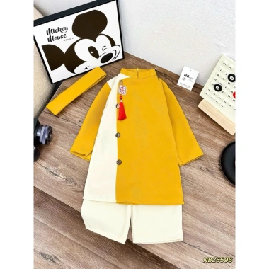 Set áo dài trai Tết sum vầy kèm mấn bé giá ưu đãi 119.000đ 7 Set áo dài trai Tết sum vầy kèm mấn bé giá ưu đãi 119.000đ 7