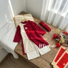 Set áo dài trai Tết sum vầy kèm mấn bé giá ưu đãi 119.000đ 9