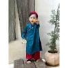 Set áo dài vải lụa gấm cho bé trai 8-20kg - Màu sáng mềm mại, phong cách Tết siêu đẹp, giá ưu đãi 195.555₫ 3