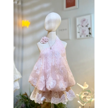 Sét áo hoa dáng bí phối ren và quần: Đồ công sở sang chảnh, thích hợp đi chơi, du lịch, giá 499k 8