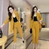 Set Áo Khoác Blazer 2 Dây + Quần Baggy Capris Xanh Lá Nữ - Giá 439.361₫, giảm 22% 3