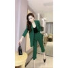 Set Áo Khoác Blazer 2 Dây + Quần Baggy Capris Xanh Lá Nữ - Giá 439.361₫, giảm 22% 8