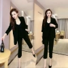 Set Áo Khoác Blazer 2 Dây + Quần Baggy Capris Xanh Lá Nữ - Giá 439.361₫, giảm 22% 10