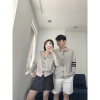 Set áo khoác đôi sọc tay xinh YH Couple - Giá chỉ 165.000 VND, giảm mạnh 7