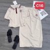 Set Áo polo & Chân váy Bút chì UMI - Giá ưu đãi 179k, chất mềm, phong cách trẻ trung