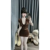 Sét áo ren cộc tay và chân váy ôm dáng chuẩn, thích hợp đi chơi, đi làm, du lịch - Giá ưu đãi 349.000₫ 9