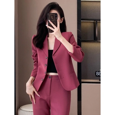 Set Áo Vest Ngắn Nữ - Bộ 2 Món Công Sở Casual Sang Trọng Dáng Nhỏ Gọn Giá 660k