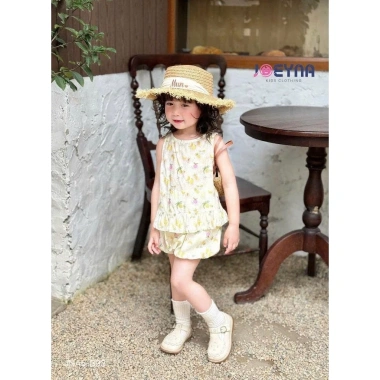 Set Ba Lỗ Bé Gái Họa Tiết Hoa Quả Nổi Bật, Siêu Xinh 8-23kg - 173.900đ 2