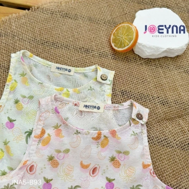 Set Ba Lỗ Bé Gái Họa Tiết Hoa Quả Nổi Bật, Siêu Xinh 8-23kg - 173.900đ 6