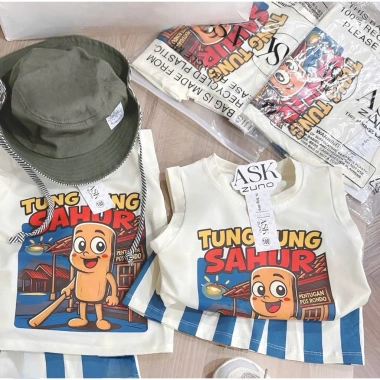 Set Ba Lỗ Bé Trai Hoạ Tiết TungTung Sahur Hot Hit - Size 6-27kg Giá ưu đãi 155k