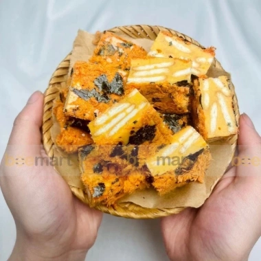 Set bánh TẾT Bông tuyết Hoàng Kim + Link tặng Máy hàn, Spatula - bánh vị mặn nhẹ, béo thơm, giá 119.000 VND