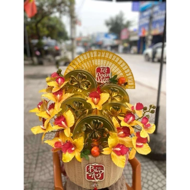 Set bánh thiếc trang trí tráp Tết - Giá ưu đãi 50.000đ, gốc 63.000đ