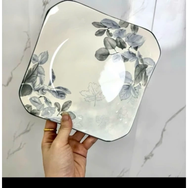Sét bát đĩa chén gốm sứ cao cấp 30 chi tiết – Hoa văn Diệp Hồng sang trọng, giá 159.000₫