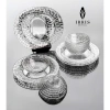 Set bát đĩa thuỷ tinh pha lê màu IRRIS DE - 6 món, giá ưu đãi 1.286.000₫ 2