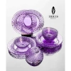 Set bát đĩa thuỷ tinh pha lê màu IRRIS DE - 6 món, giá ưu đãi 1.286.000₫ 10